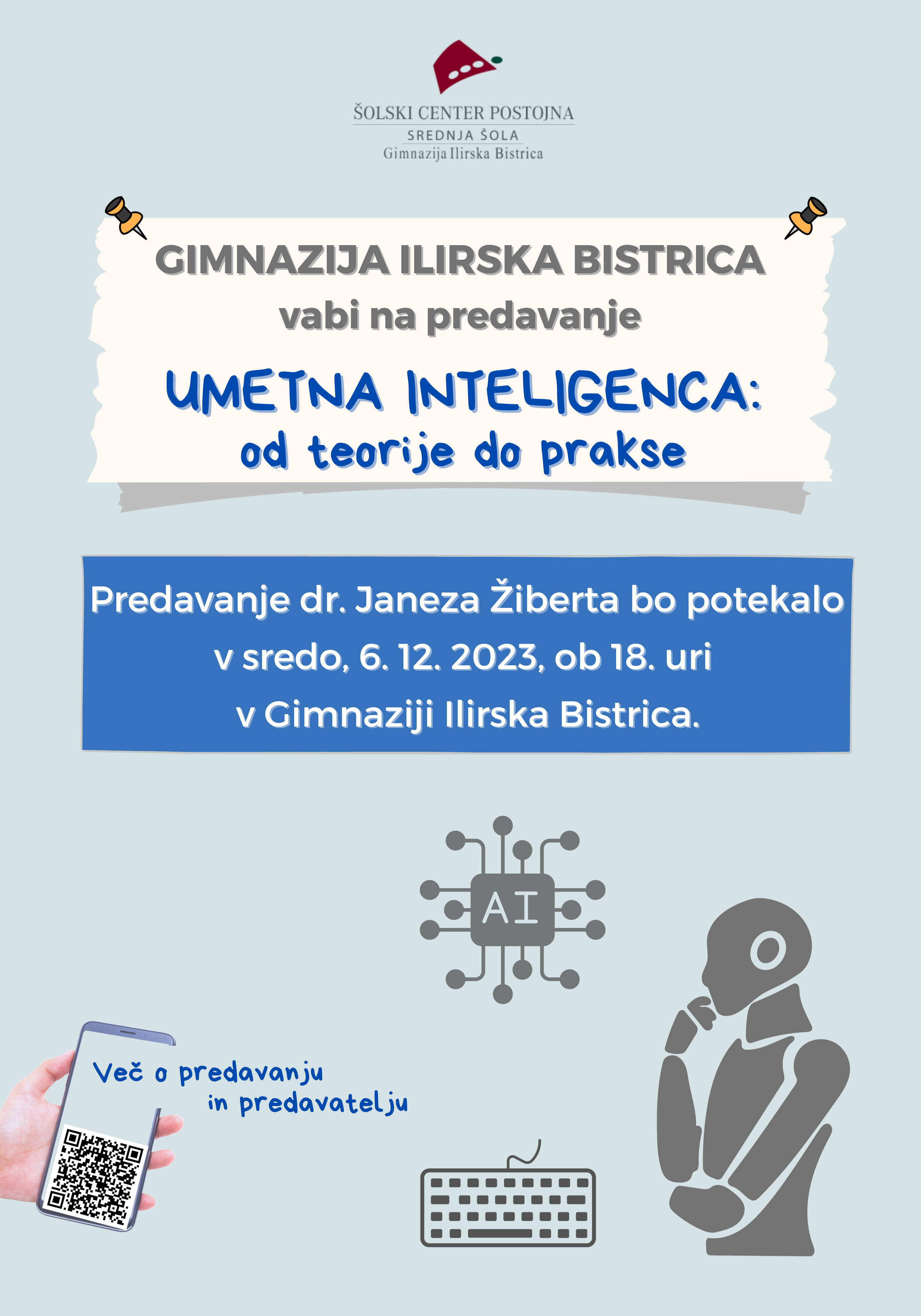 Vabilo - umetna inteligenca - 6. 12. 2023